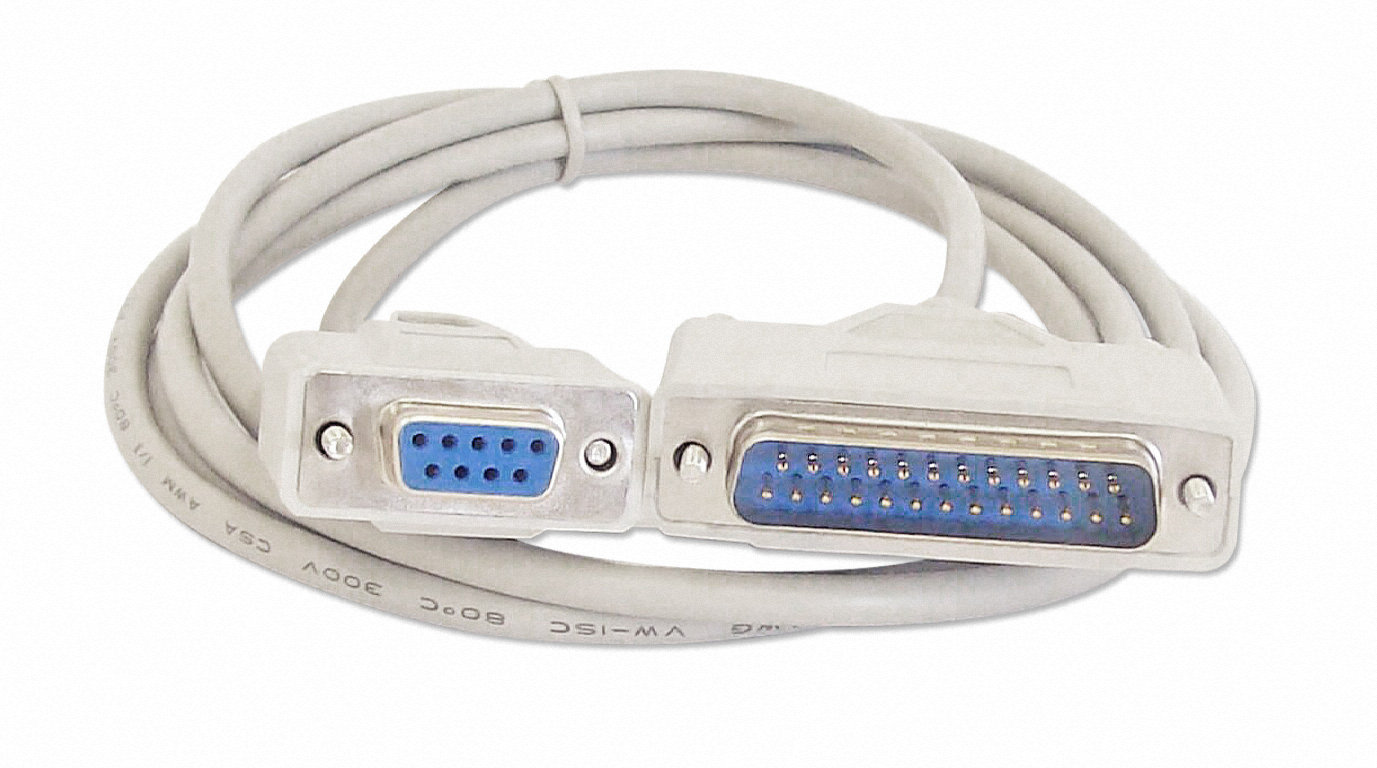rs232/serial null modem cable 