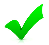 yes check mark