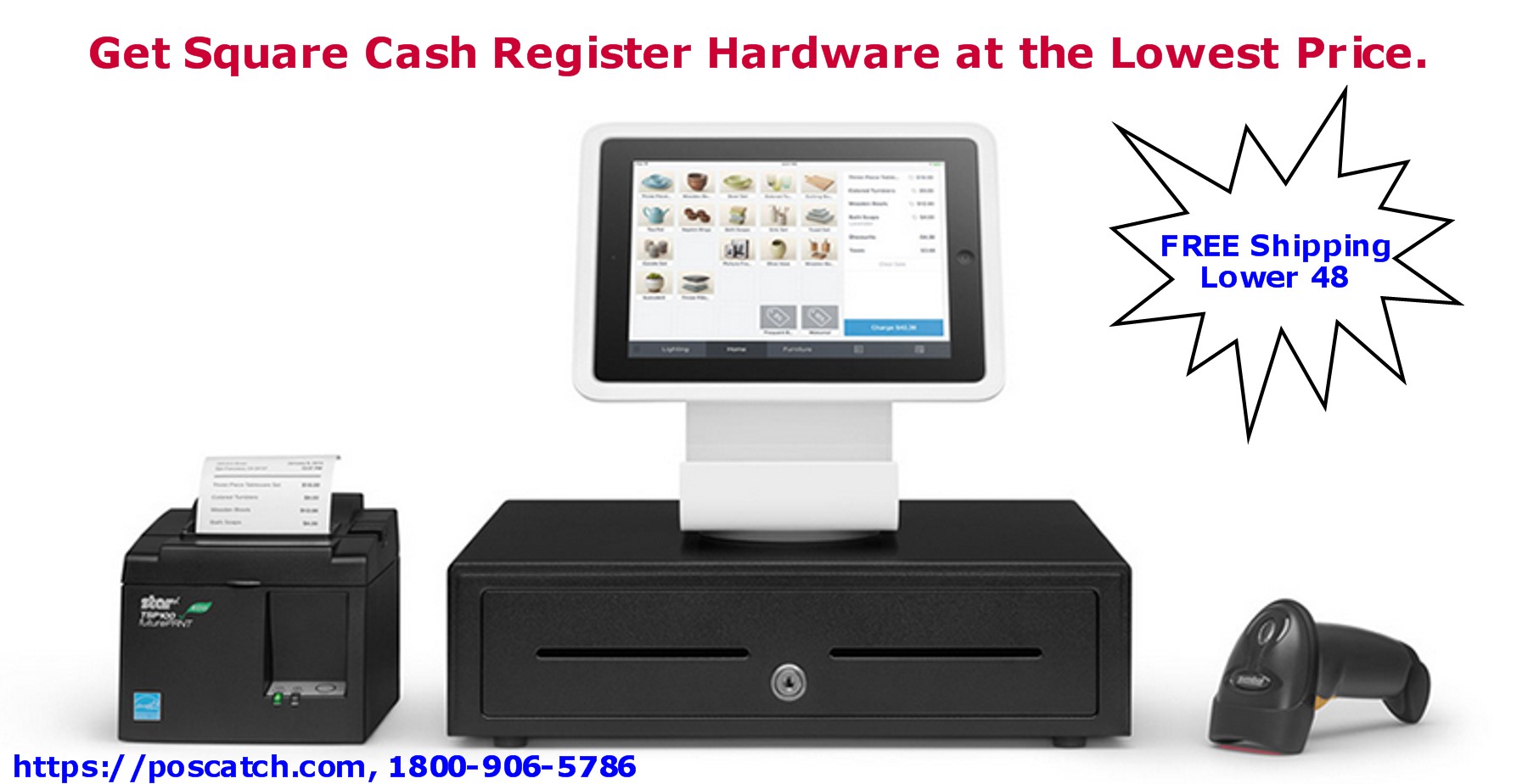 cash register and printer