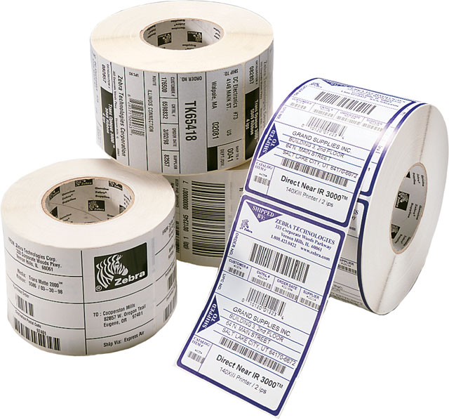 barcode label rolls 